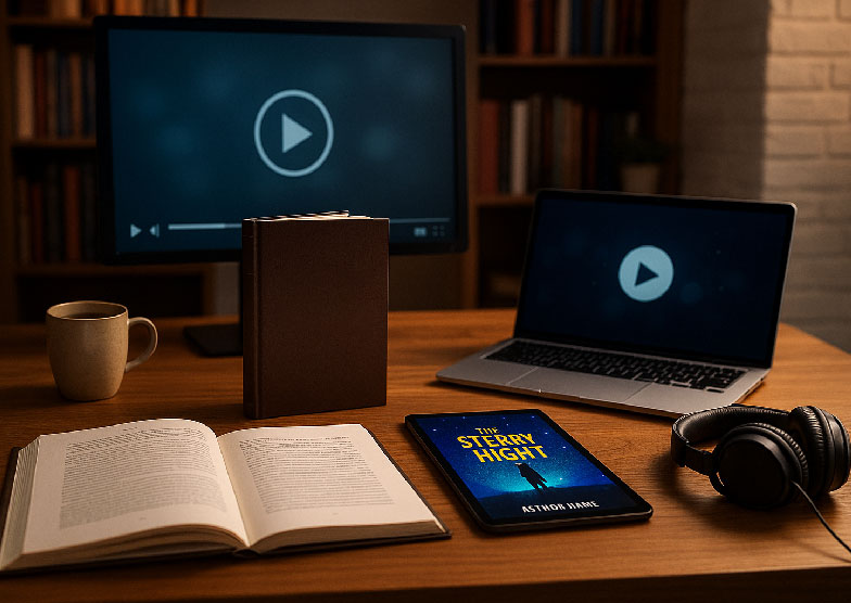 authors discussing publishing strategy